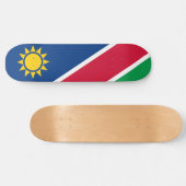 ナミビア国旗（南アフリカ） スケートボード (横)