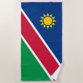 ナミビア国旗（南アフリカ） ビーチタオル (正面)