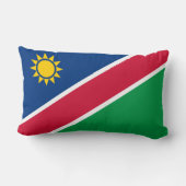 ナミビア国旗（南アフリカ） ランバークッション (裏面)