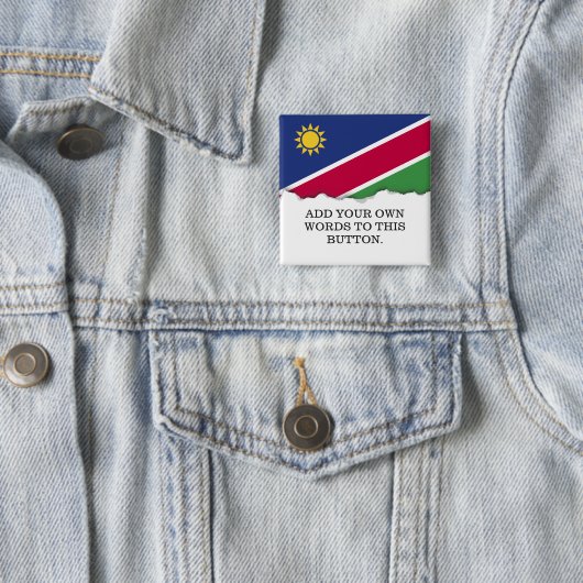ナミビア国旗 缶バッジ (インサイチュ)