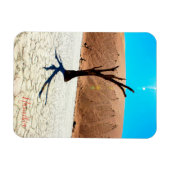 ナミビア砂丘ランドスケープSossusvlei マグネット (横)