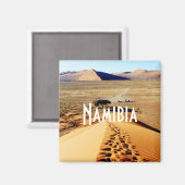 ナミビア砂丘ランドスケープSossusvlei マグネット (正面/裏面)