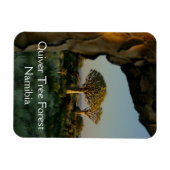 ナミビア磁石の木林 マグネット (横)