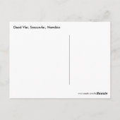 ナミビア葉書 ポストカード (裏面)