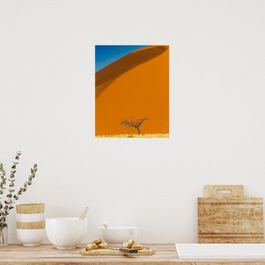 ナミビア赤砂漠 ポスター (キッチン)