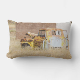 ナミビア・アフリカ放棄された車の難破風景 ランバークッション