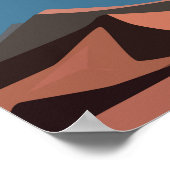 ナミビア・アフリカ旅行ポスターヴィンテージ ポスター (角)