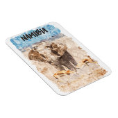 ナミビア・アフリカ野生生物サファリ マグネット (右側)