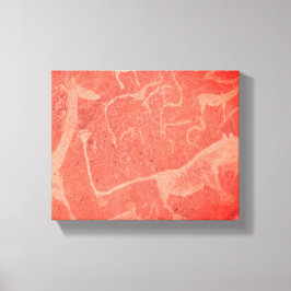 ナミビア・アフリカ・ロック絵画・アート キャンバスプリント