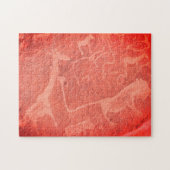 ナミビア・アフリカ・ロック絵画・アート ジグソーパズル (横)
