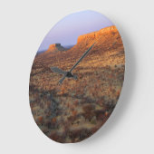 ナミビア、コリクサス地区ウガブテラス ラージ壁時計 (傾斜)