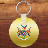 ナミビア・コート・オブ・アームズ キーホルダー (正面)