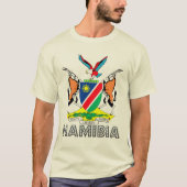 ナミビア・コート・オブ・アームズ Tシャツ (正面)