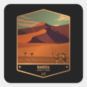 ナミビア スクエアシール (正面)