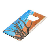 ナミビア,デアドブリの枯れ木 クレジットカード栓抜き (正面アングル)