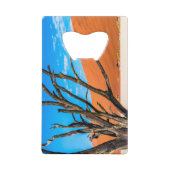 ナミビア,デアドブリの枯れ木 クレジットカード栓抜き (裏面)