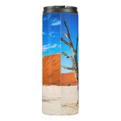 ナミビア，デアドブリの枯れ木 タンブラー (裏面)