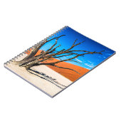 ナミビア，デアドブリの枯れ木 ノートブック (左側)