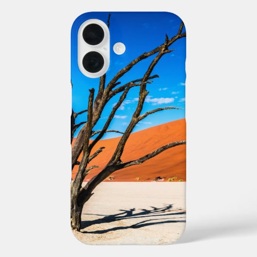 ナミビア，デアドブリの枯れ木 Case-Mate iPhoneケース (裏面)