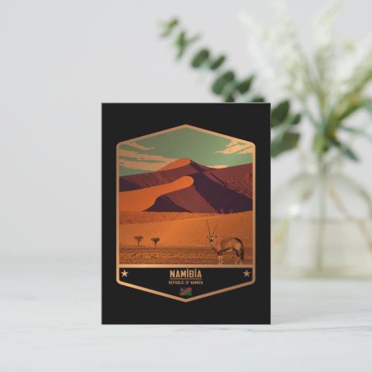 ナミビア ポストカード (スタンド正面)