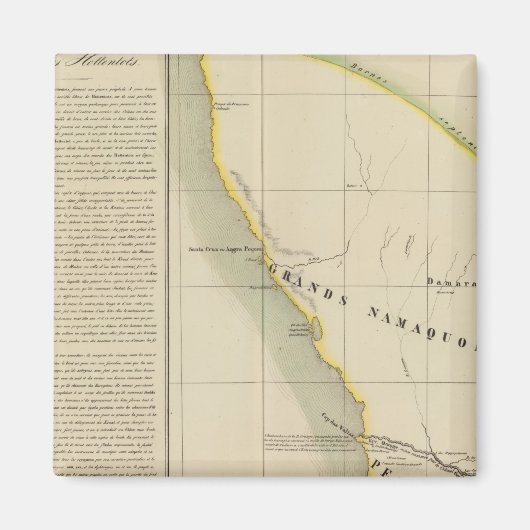 ナミビア、南アフリカ50 マグネット (正面)