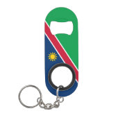 ナミビア 国旗 キーホルダー栓抜き (正面)