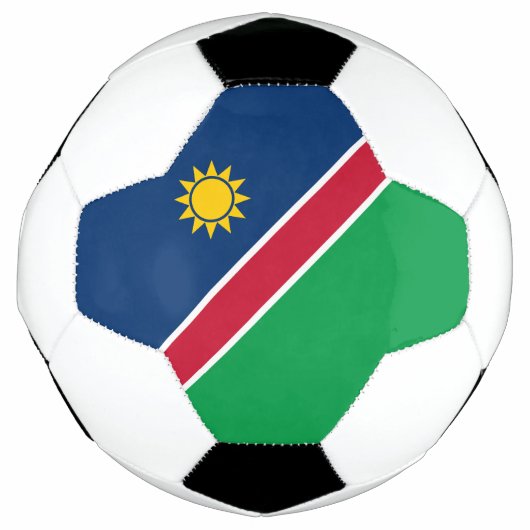 ナミビア 国旗 サッカーボール (正面)