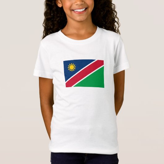 ナミビア 国旗 Tシャツ (正面)