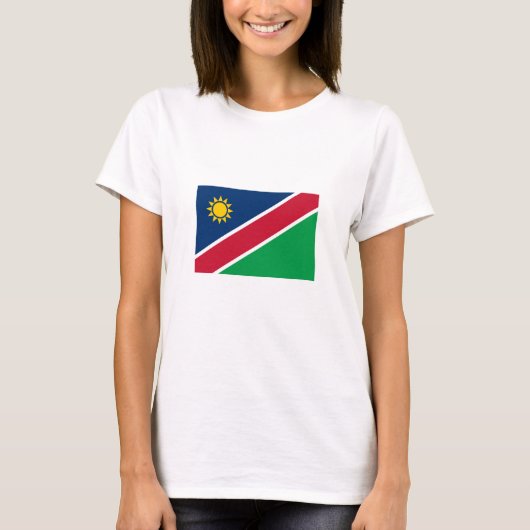 ナミビア 国旗 Tシャツ (正面)