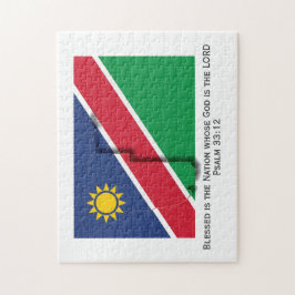 ナミビア |国賛美 |ナミビア国旗 ジグソーパズル