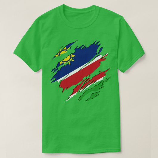 ナミビア Tシャツ (デザイン正面)