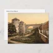 ナミュールの城塞,ベルギー ポストカード (正面/裏面)