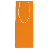 ナムアクアオレンジ色の名前 ワインギフトバッグ (裏面)