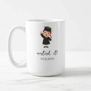 ナムカスタムで修士号を取得 コーヒーマグカップ
