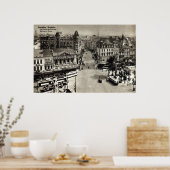 ナムールズゲートブリュッセルベルギーヴィンテージ1932 ポスター (キッチン)