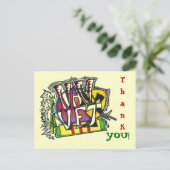 ナム感謝してい! ポストカード (スタンド正面)