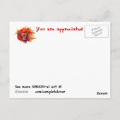 ナム感謝してい! ポストカード (裏面)