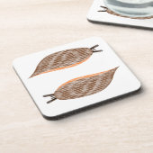 ナメクコルクコースター コースター (左側)