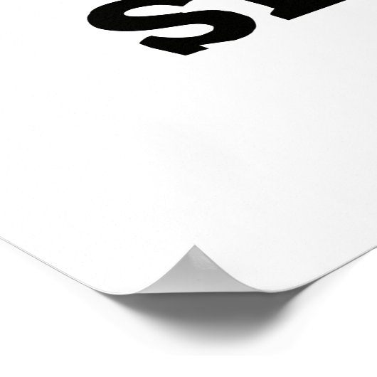 ナメクジおもしろいュナメクジ ポスター (角)