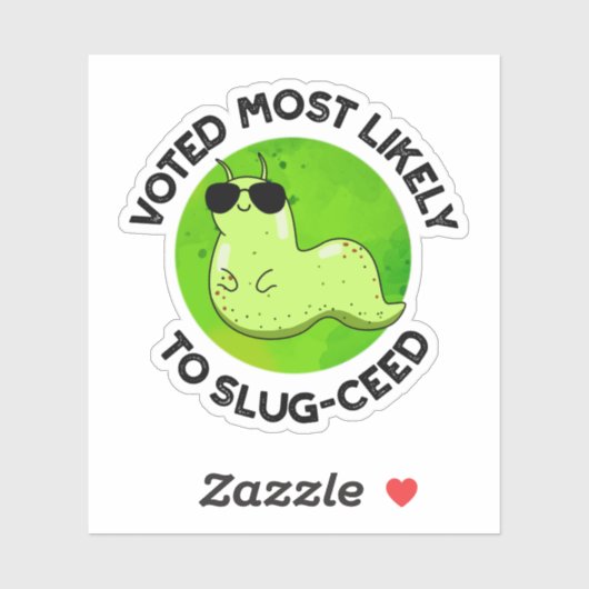 ナメクジのナメクジに最も近いおもしろい投票を受けた シール (シート)