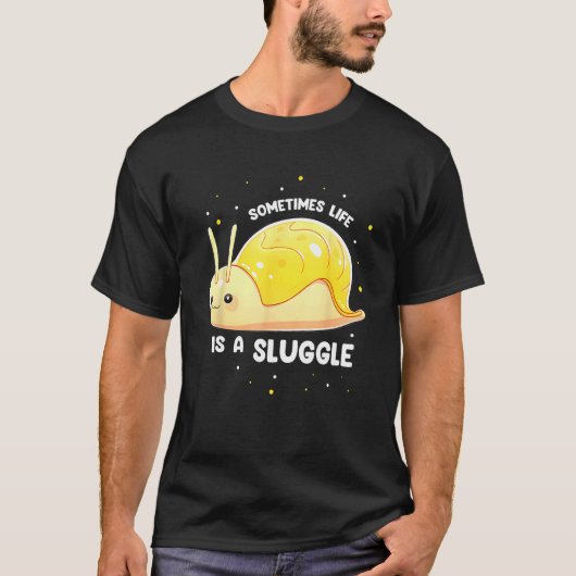 ナメクジ捕獲者の引用 14 Tシャツ (正面)