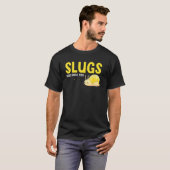 ナメクジ科学15のためのバナナナメクジマニア引用 Tシャツ (正面フル)