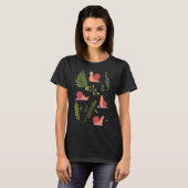 ナメクジ ガーデニング カタツムリ Tシャツ (正面フル)
