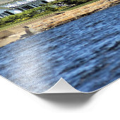 ナヤットポイントライトハウスロードアイランドフォトプリント フォトプリント            (角)