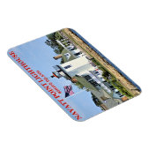 ナヤットポイントライトハウスロードアイランドマグネット マグネット (右側)