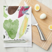 ナラウ・アンアイ白キッチンタオル キッチンタオル (四つ折り)