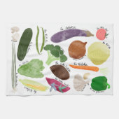 ナラウ・アンアイ白キッチンタオル キッチンタオル (横)