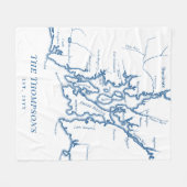 ナラガンセットベイニューポート結婚ファミリーのギフトは逃げる フリースブランケット (正面(横))