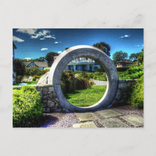 ナラガンセットホームフロント写真 ポストカード (正面)