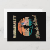 ナラガンセットロードアイランド ポストカード (正面/裏面)